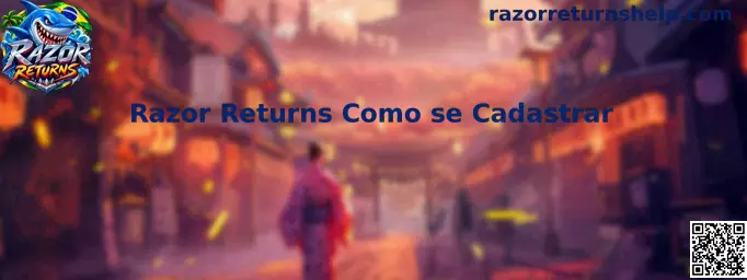Guia de cadastro oficial Razor Returns