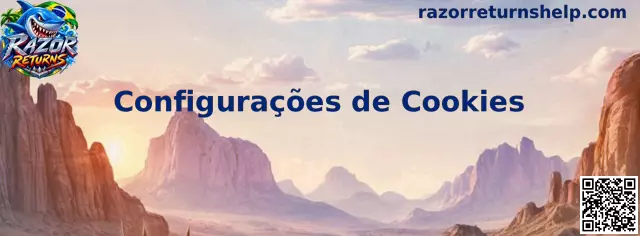 Configurações de Cookies
