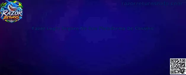 Login Seguro em Plataforma de Cassino
