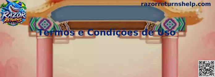 Termos e Condições de Uso Razor Returns